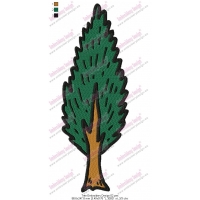 Tree Embroidery Design 02